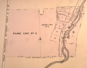 Official Plan of Survey for Cumminsville