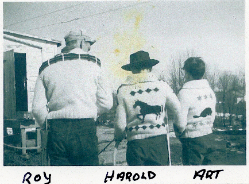 Robertson Children: Roy, Harold, Art