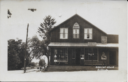 Note the cars travelling south on Rebecca Street (Cedar Springs Road)